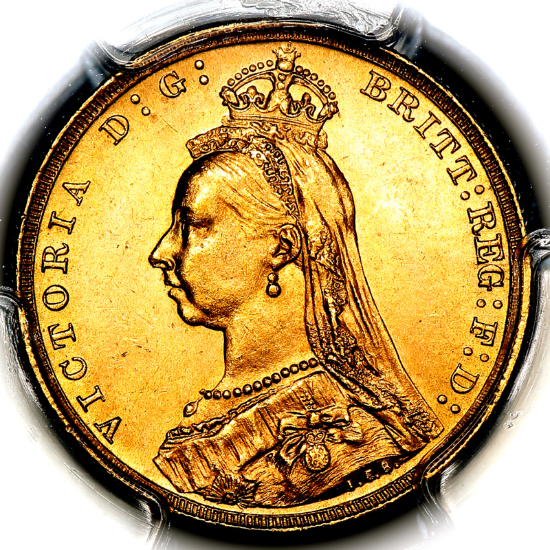 1892 Queen Victoria Sovereign Jon Blyth