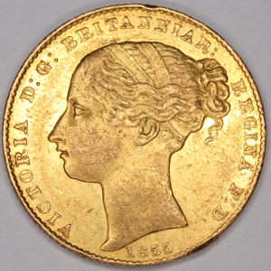 1855 Australian Sovereign High Grade