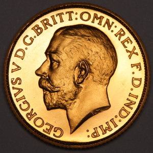 1911 George V Sovereign Proof FDC
