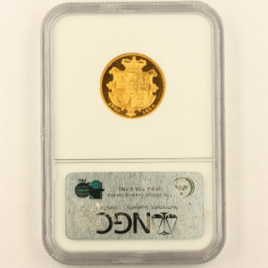 1830 William IV Proof Sovereign Uncirculated Grade. NGC Proof 64