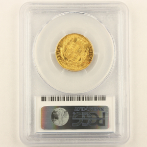 1844 Victoria Sovereign Uncirculated Grade. PCGS - MS63+