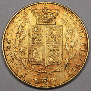 1843 Victoria Sovereign Very Fine Grade