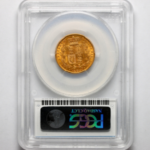 1856 Victoria Sovereign Choice Uncirculated. PCGS - MS64