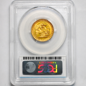 1817 George III Sovereign Choice Uncirculated. PCGS - MS64+