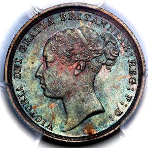 1883 Victoria Sixpence Brilliant Uncirculated. PCGS - MS65