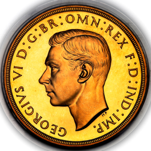 1937 George VI Proof Five Pounds 