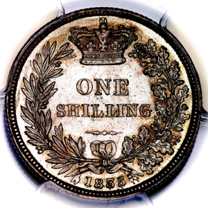 1835 William IV Shilling Choice Uncirculated. PCGS - MS64