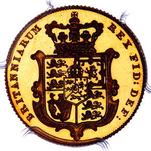 1826 George IV Proof Sovereign PCGS - PR63 DCAM