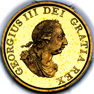 1799 George III Halfpenny PCGS - PR64 DCAM