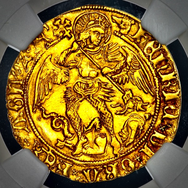 1502-1504 Henry VII Angel 