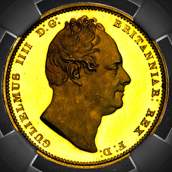 1831 William IV Proof Two Pounds NGC- PF64 Ultra Cameo