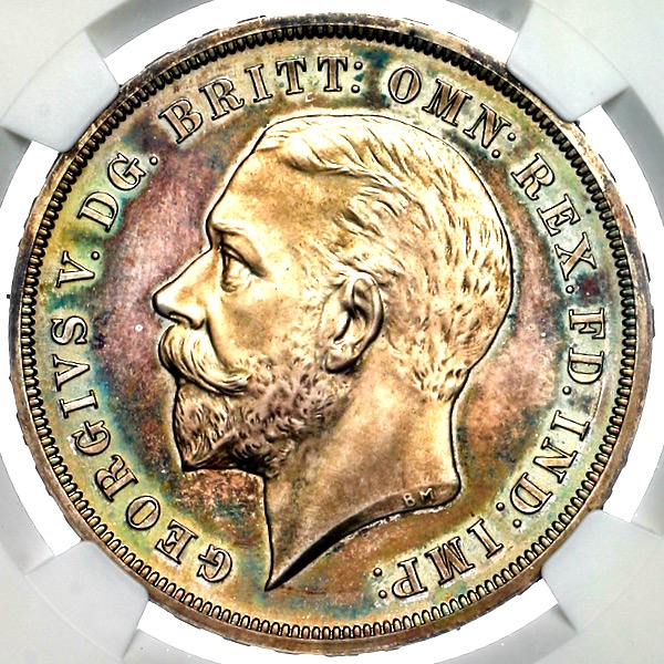 1935 George V Proof Crown NGC - PF66 CAMEO