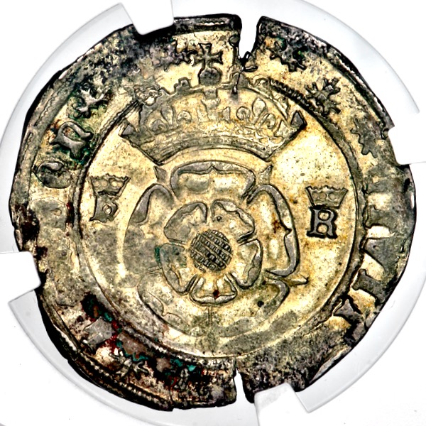 1544-47 Henry VIII Testoon NGC - AU55