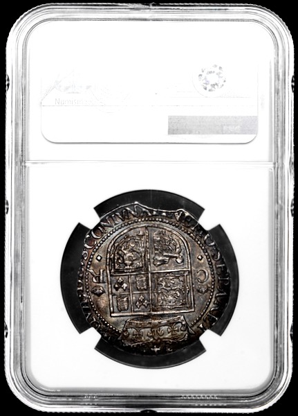 1637-1642 Charles I Twelve Shillings NGC - AU58