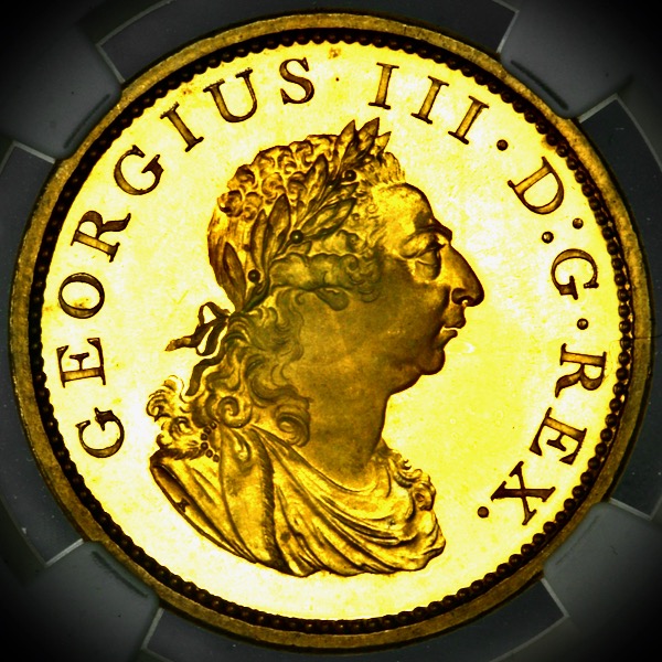 1805 George III Ireland Proof Penny NGC - PF66 ULTRA CAMEO
