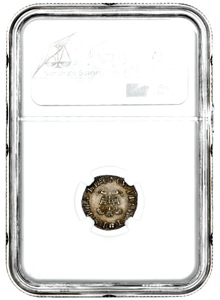 1638-1642 Charles I Halfgroat NGC - Mint State 61