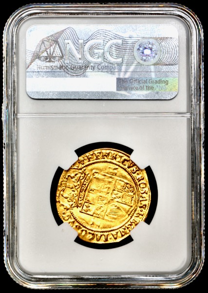 1604-1606 James I Double Crown NGC - AU55