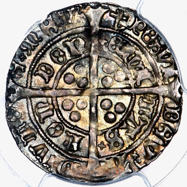 1499-1502 Henry VII Groat Practically Uncirculated. PCGS - MS62