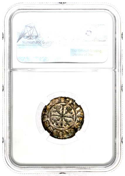 1095-1098 William II Penny Practically Uncirculated. NGC - MS62