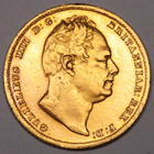 1836 KING WILLIAM IV IIII HALF SOVEREIGN