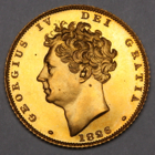 1826 GEORGE IV PROOF HALF SOVEREIGN