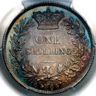 1865 QUEEN VICTORIA SHILLING