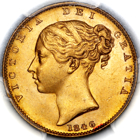 1846 Queen Victoria Sovereign
