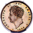 1825 King George IV Shilling