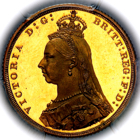 1887 Queen Victoria Proof Sovereign