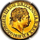 1818 King George III Sovereign