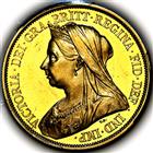 1893 Queen Victoria Proof Five Pounds