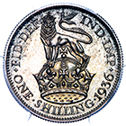 1936 King George V V.I.P. Proof Shilling