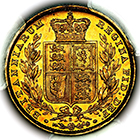 1880 S Queen Victoria Australia Sydney Mint Sovereign