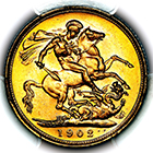 1902 M King Edward VII Australia Melbourne Mint Sovereign
