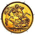 1904 P King Edward VII Australia Perth Mint Sovereign