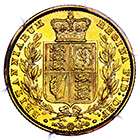 1862 Queen Victoria Sovereign