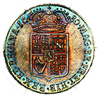 1689 King William and Queen Mary Halfcrown