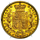 1853 Queen Victoria Sovereign