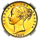 1856 Queen Victoria Sovereign