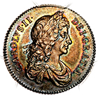 1668 King Charles II Shilling
