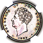 1825 King George IV Pattern Shilling 1825 King George IV Pattern Shilling