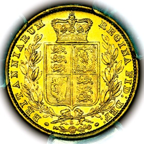 1880 S Queen Victoria Australia Sydney Sovereign