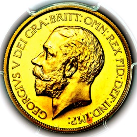 1911 George V Five Proof Pounds