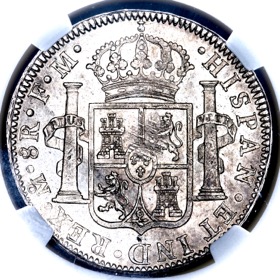 1797-1799 George III Counterstamped Bank of England Dollar