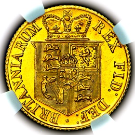 1818 George III Half Sovereign