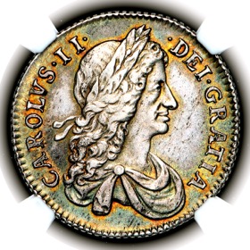 1663 Charles II Shilling