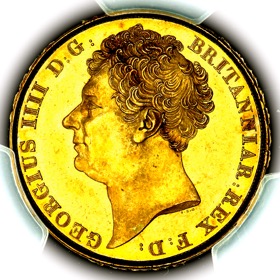 1823 George IV Two Pounds