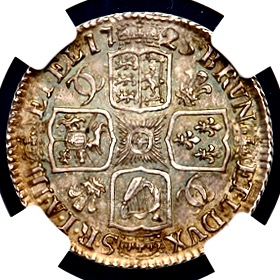 1725 W.C.C. George I Shilling