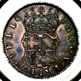 1658 Oliver Cromwell Halfcrown