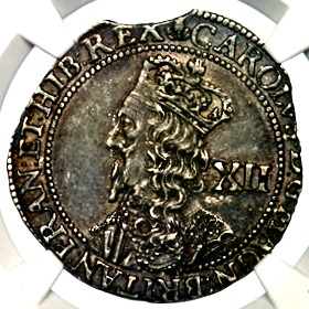 1637-1642 Charles I Scotland Twelve Shillings